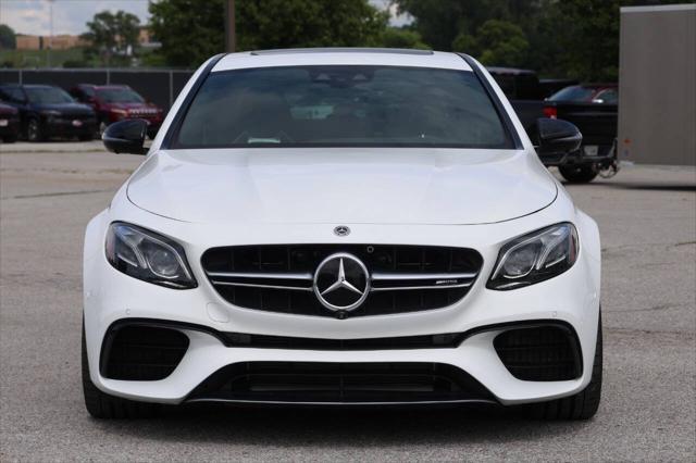 used 2018 Mercedes-Benz AMG E 63 car, priced at $49,950