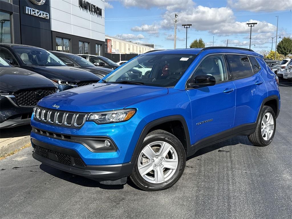 used 2022 Jeep Compass car, priced at $20,924