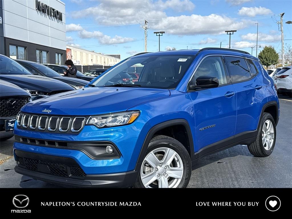 used 2022 Jeep Compass car, priced at $21,354