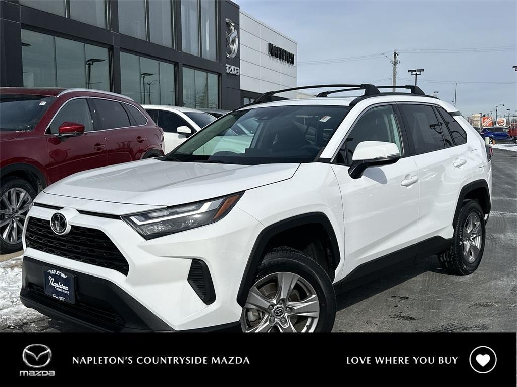 used 2022 Toyota RAV4 car, priced at $26,834