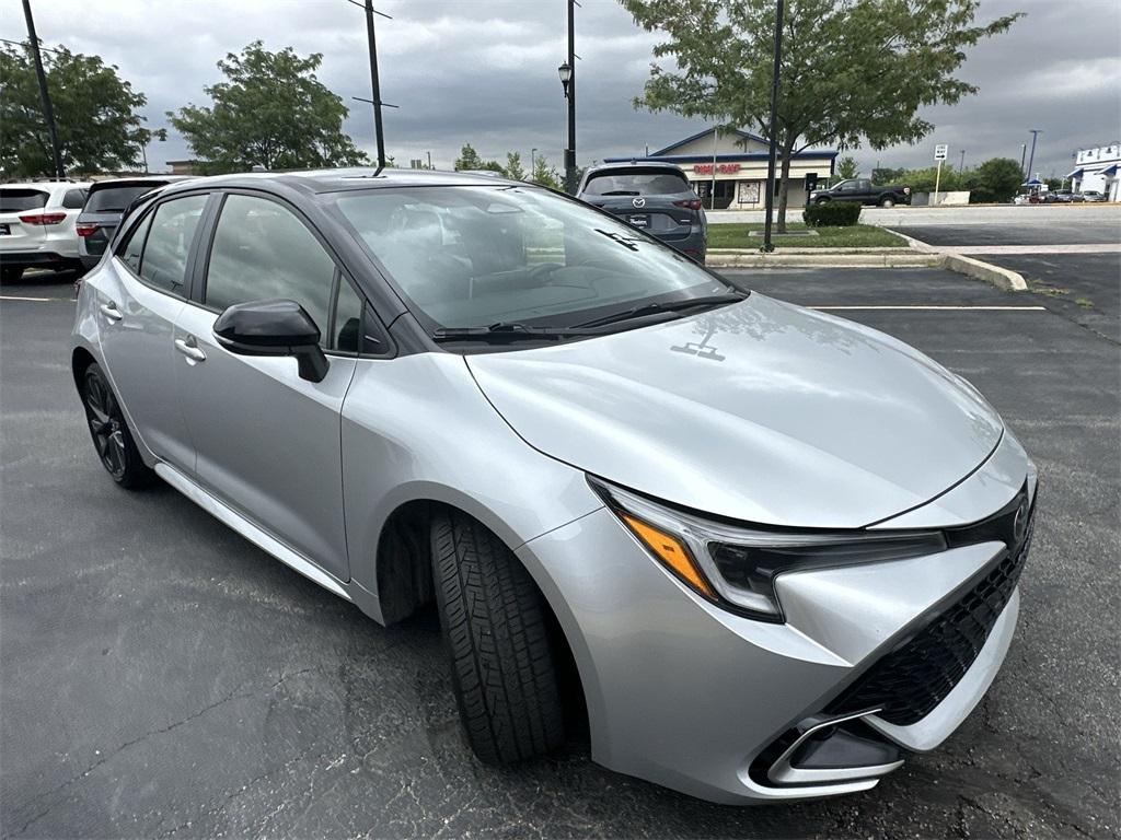 used 2023 Toyota Corolla Hatchback car, priced at $24,334