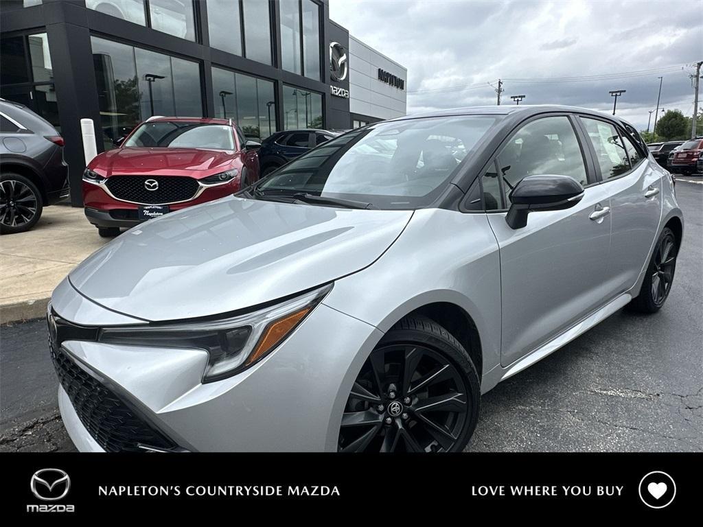 used 2023 Toyota Corolla Hatchback car, priced at $24,334