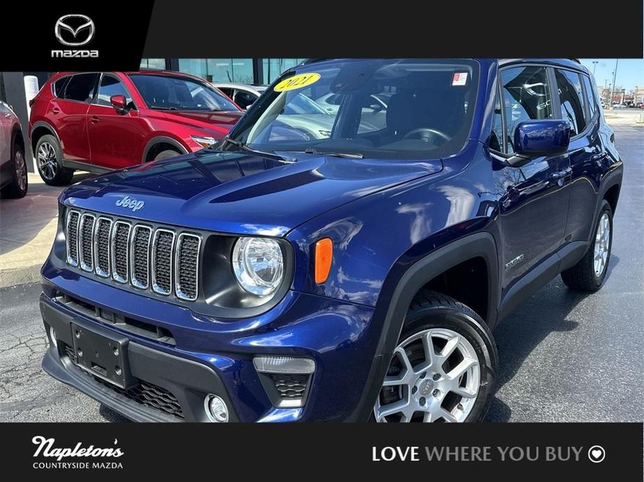 used 2021 Jeep Renegade car, priced at $20,344