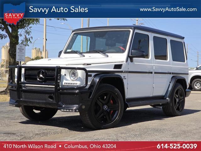 used 2018 Mercedes-Benz AMG G 63 car, priced at $73,665