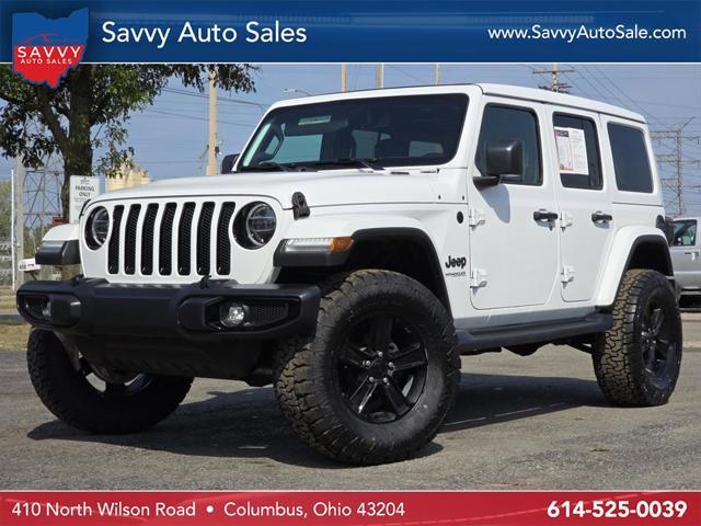 used 2021 Jeep Wrangler Unlimited car, priced at $35,000