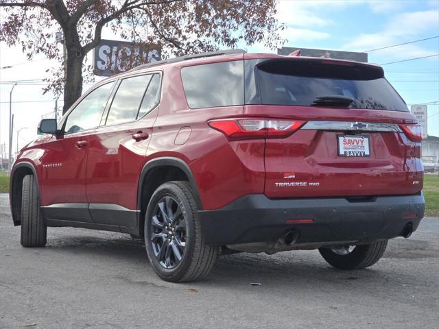 used 2020 Chevrolet Traverse car, priced at $21,000