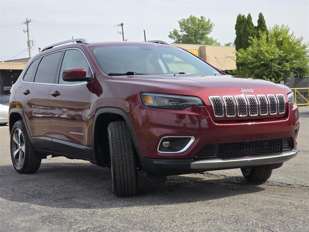 used 2020 Jeep Cherokee car, priced at $17,800