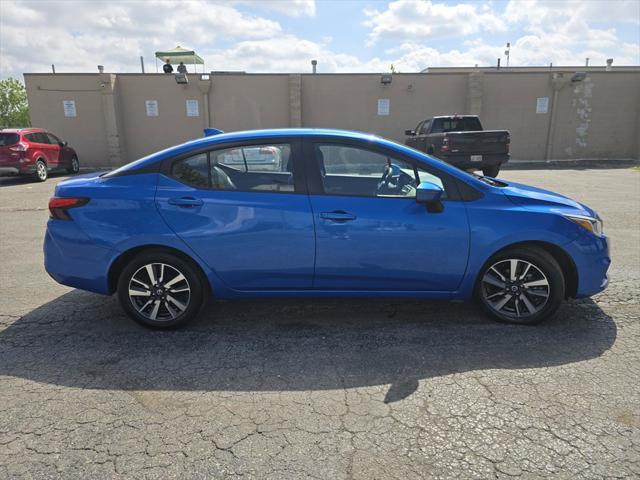 used 2021 Nissan Versa car, priced at $12,250