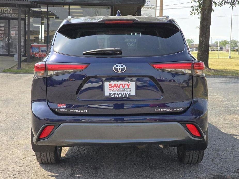 used 2020 Toyota Highlander car, priced at $33,000