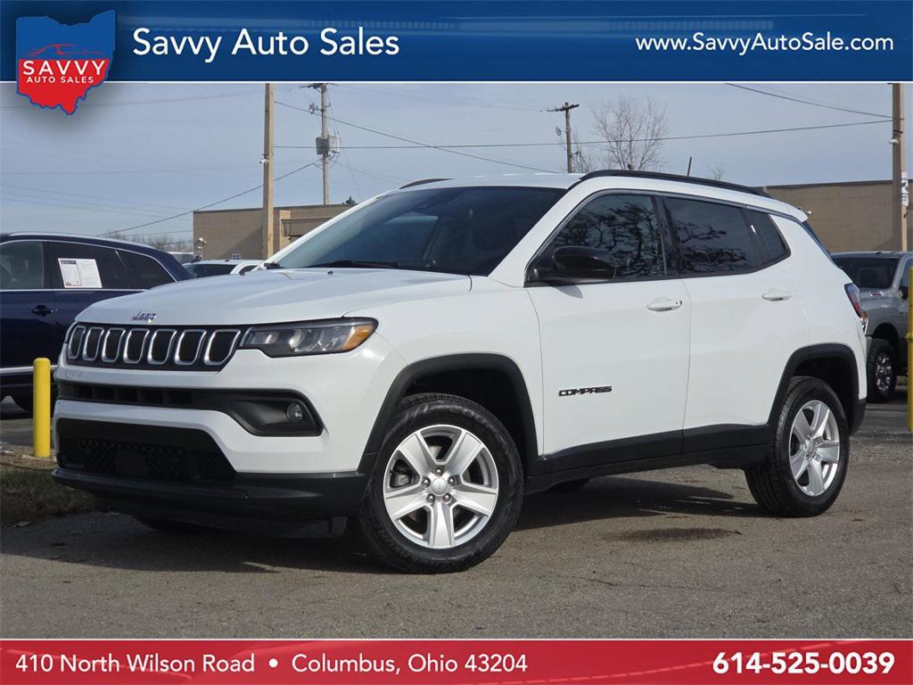 used 2022 Jeep Compass car, priced at $17,238