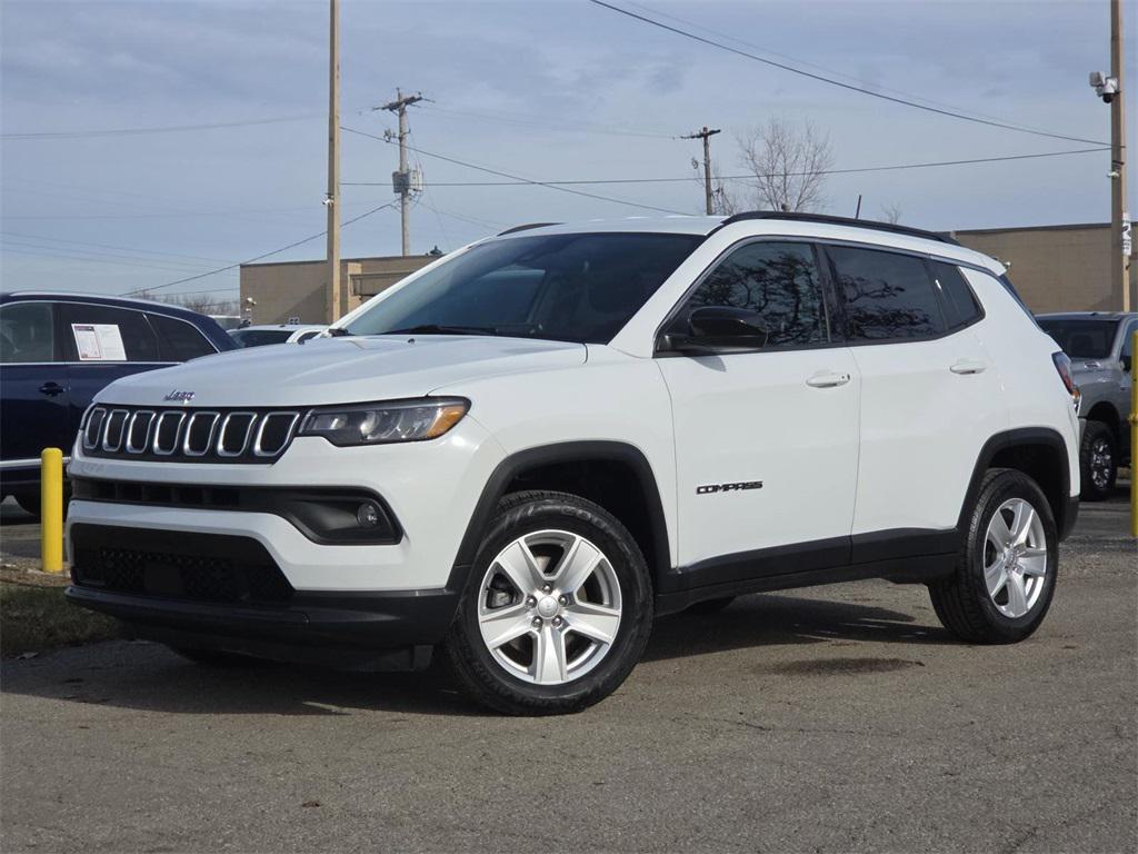 used 2022 Jeep Compass car, priced at $17,238