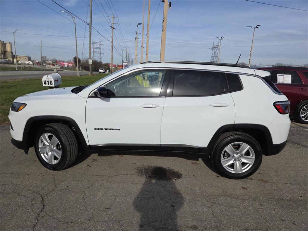 used 2022 Jeep Compass car, priced at $17,238