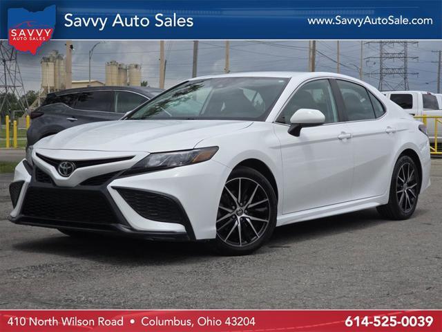 used 2021 Toyota Camry car, priced at $21,000