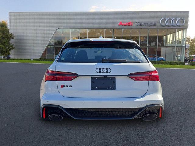 new 2025 Audi RS 6 Avant car, priced at $163,145