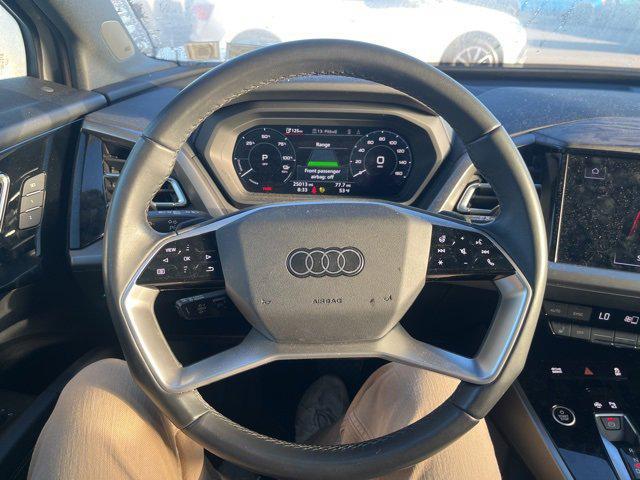used 2023 Audi Q4 e-tron car, priced at $25,989