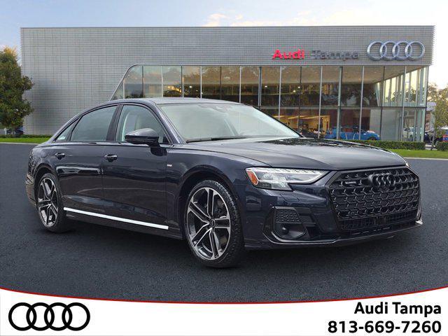 new 2025 Audi A8 car, priced at $106,975