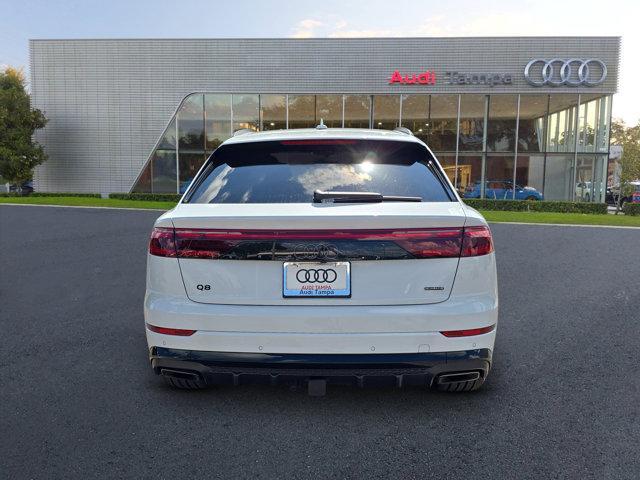 new 2025 Audi Q8 car, priced at $83,805