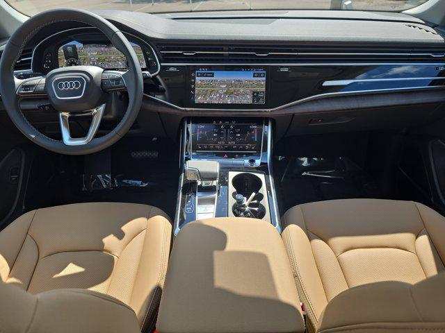 new 2025 Audi Q8 car, priced at $83,715