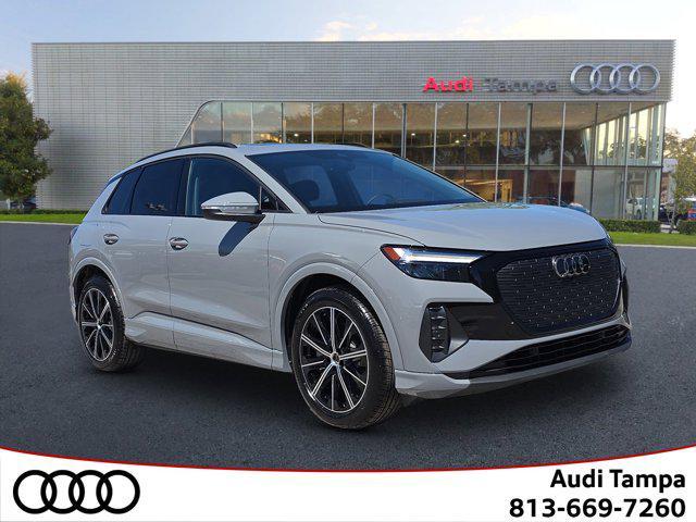 new 2025 Audi Q4 e-tron car, priced at $56,270