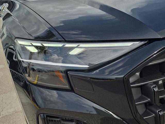new 2025 Audi Q8 car, priced at $78,465