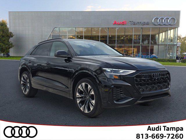 new 2025 Audi Q8 car, priced at $78,465