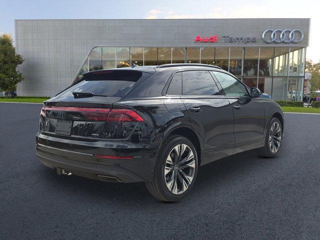 new 2025 Audi Q8 car, priced at $78,465