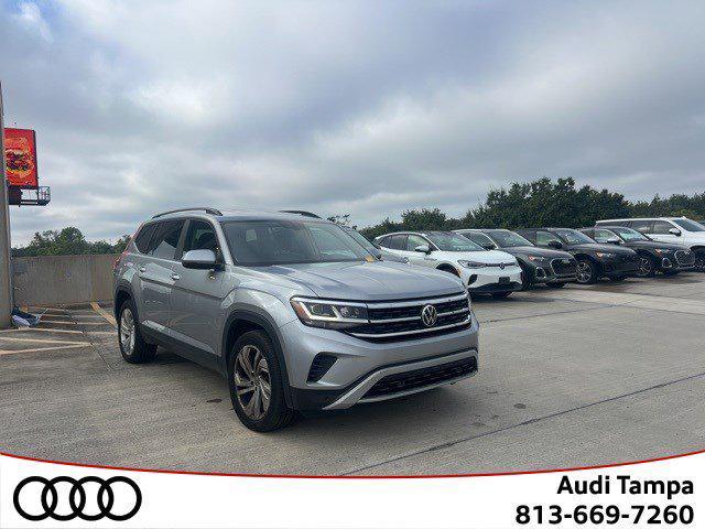 used 2021 Volkswagen Atlas car, priced at $17,389