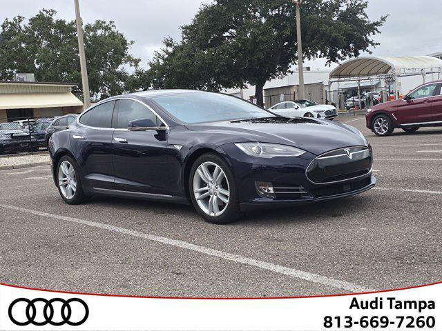 used 2015 Tesla Model S car, priced at $16,585