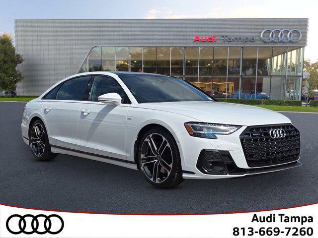new 2025 Audi A8 car, priced at $90,345