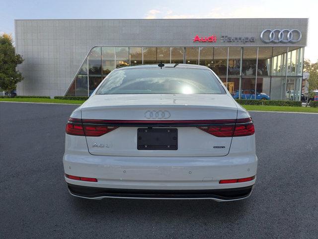 new 2025 Audi A8 car, priced at $90,345
