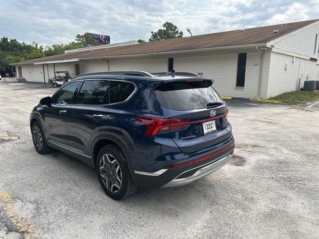 used 2021 Hyundai Santa Fe car, priced at $22,989