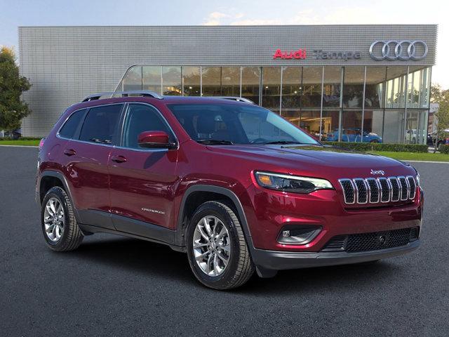 used 2021 Jeep Cherokee car, priced at $21,299