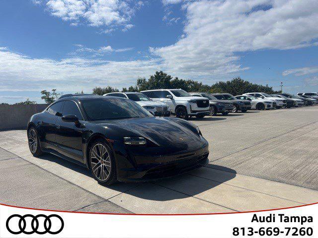 used 2022 Porsche Taycan car, priced at $46,989