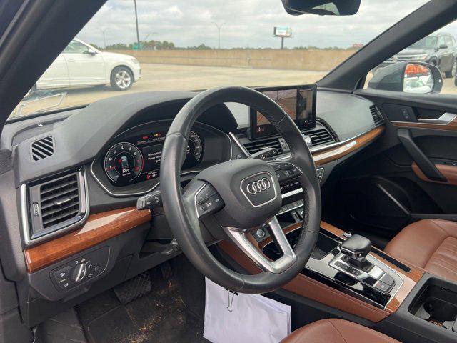 used 2022 Audi Q5 car, priced at $24,989
