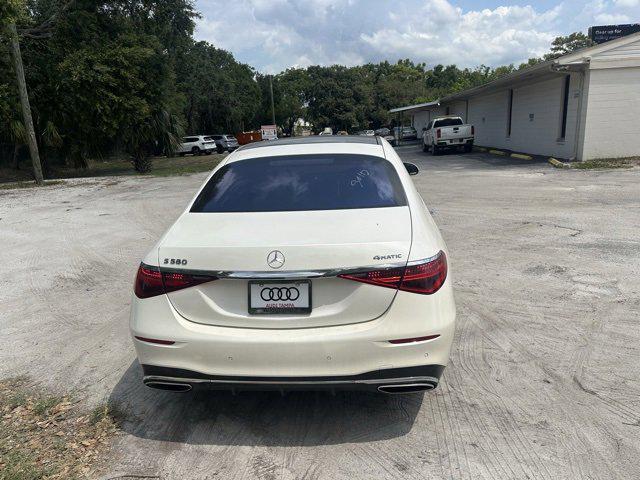 used 2022 Mercedes-Benz S-Class car, priced at $79,989
