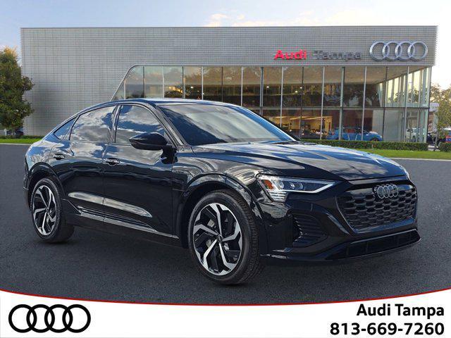 used 2024 Audi Q8 e-tron car, priced at $59,989