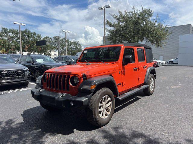 used 2023 Jeep Wrangler car, priced at $27,989