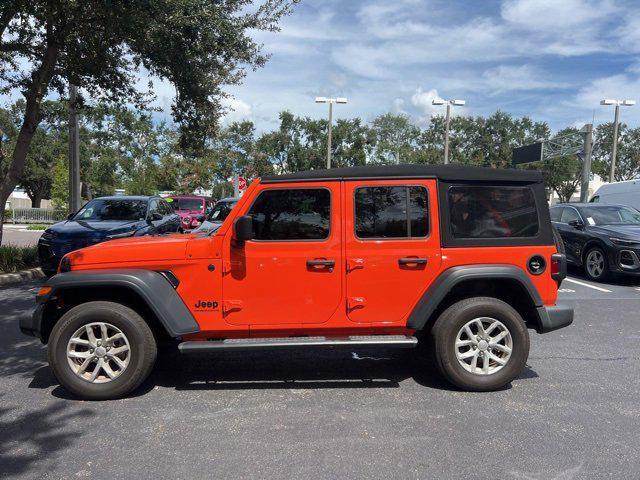 used 2023 Jeep Wrangler car, priced at $27,989