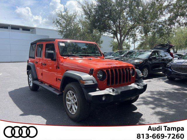 used 2023 Jeep Wrangler car, priced at $27,989