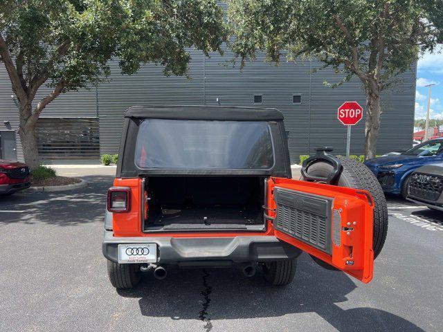 used 2023 Jeep Wrangler car, priced at $27,989