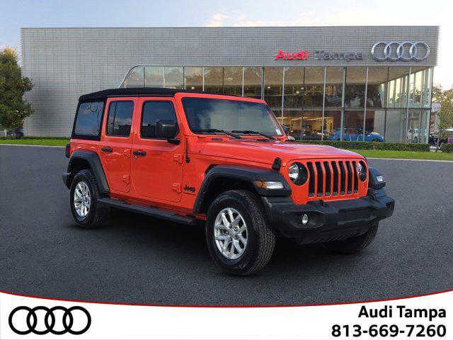 used 2023 Jeep Wrangler car, priced at $27,385