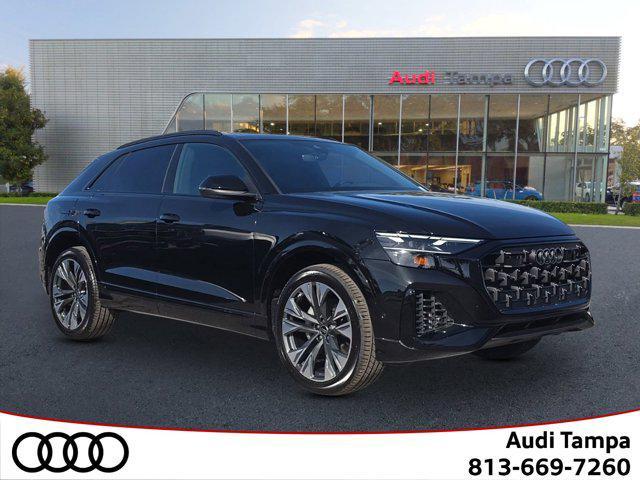 new 2025 Audi Q8 car, priced at $81,465