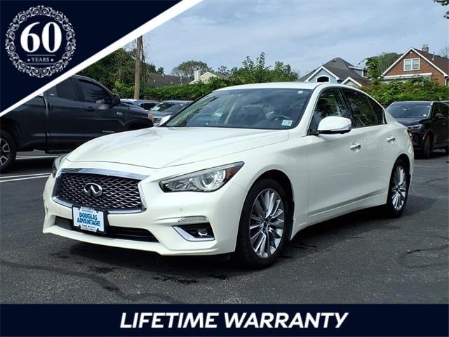 used 2022 INFINITI Q50 car, priced at $30,888