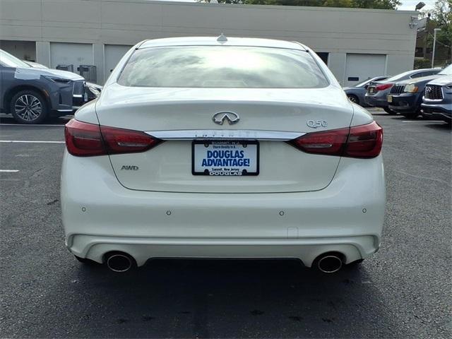 used 2022 INFINITI Q50 car, priced at $30,888