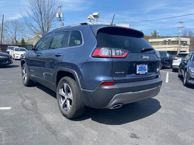used 2021 Jeep Cherokee car, priced at $25,588