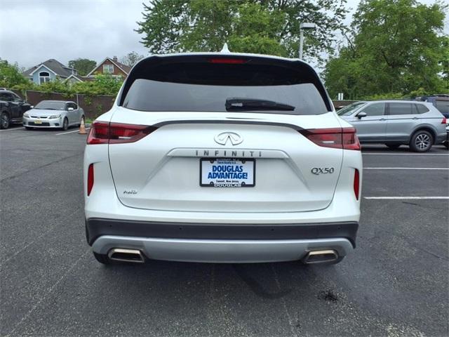 used 2024 INFINITI QX50 car, priced at $35,888
