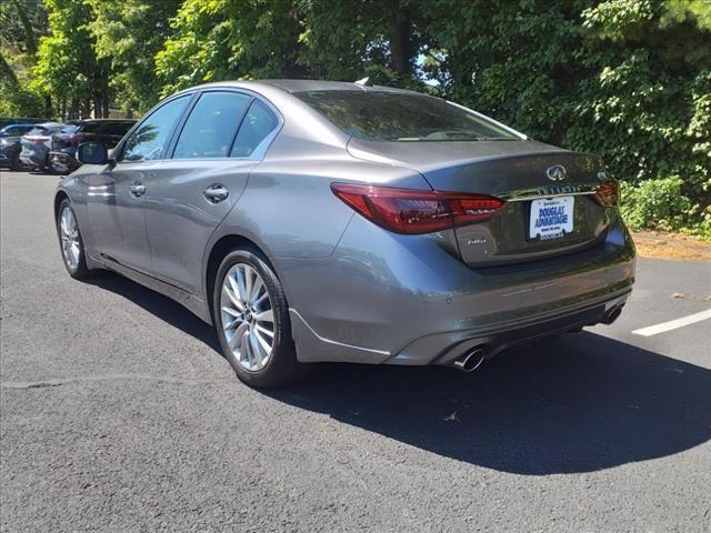 used 2021 INFINITI Q50 car, priced at $28,888