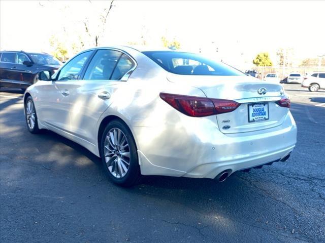 used 2021 INFINITI Q50 car, priced at $27,888