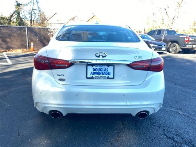 used 2021 INFINITI Q50 car, priced at $27,888