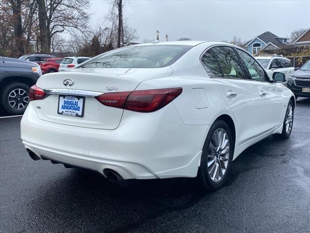 used 2018 INFINITI Q50 car, priced at $19,888